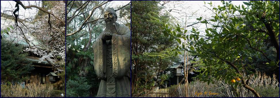 Yushima & Confucius by Lyle H Saxon, ITG, Tokyo