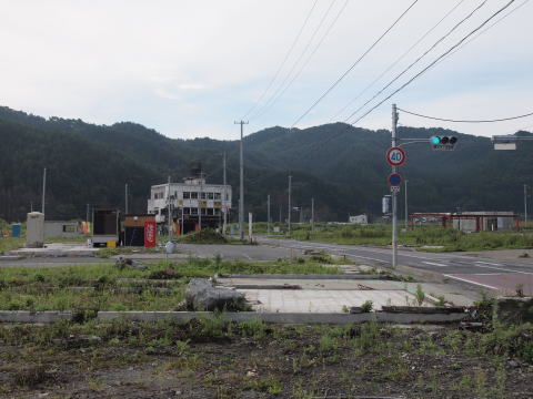 鵜住居中心部