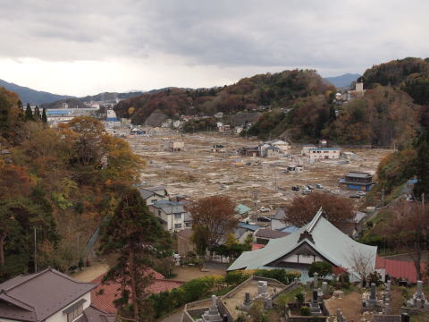 鍬ヶ崎地区の被災状況