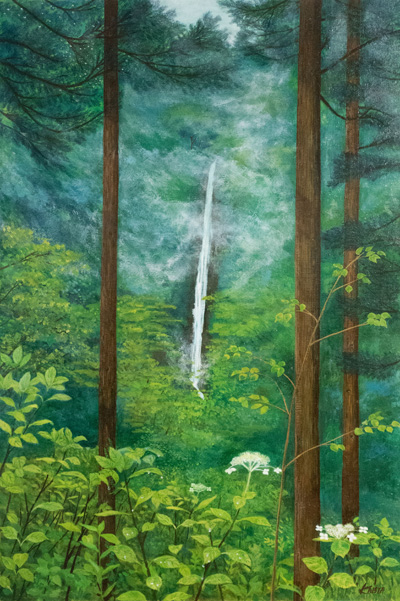 雨あがる（洒水の滝）