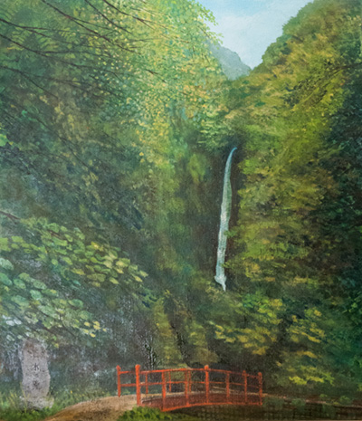洒水の滝