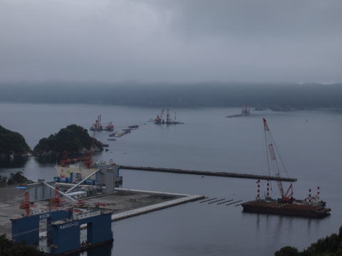 写真A-1　釜石湾口防波堤<