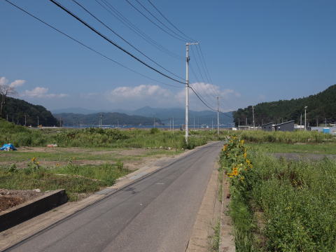 大槌湾遠望