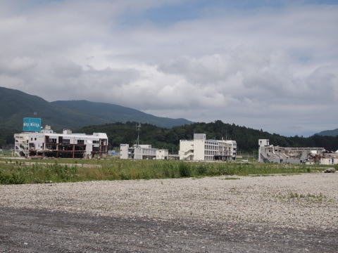 写真　陸前高田市中心部