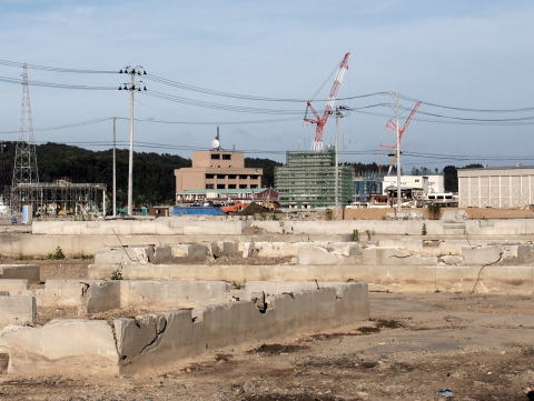 朝日町、川口町付近