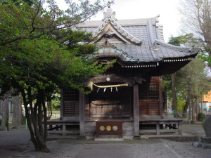 山際神社社殿