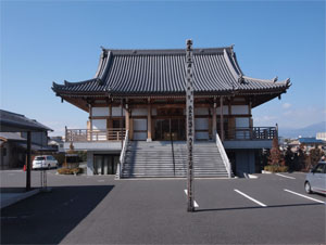 写真1　長楽寺　本堂