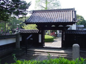 淨名院の山門