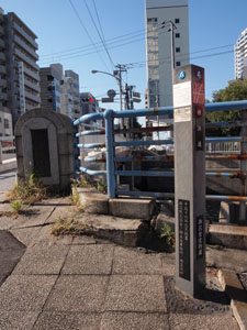 写真7　新田間橋の案内を下流側より望む