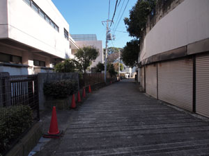 写真2　暗渠となった千代崎川