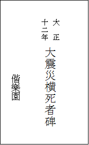 碑文正面