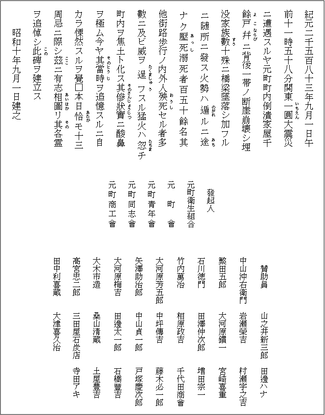 碑文