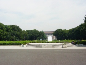 上野公園噴水周辺