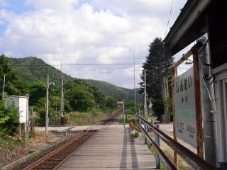 �_���̃z�[���Ǝ��͂̌i�F�B���̉w�̍Ō�̉Ă̂ЂƎ��ł���B