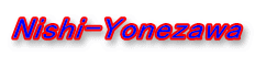 Nishi-Yonezawa