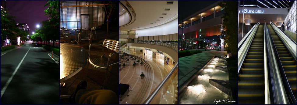 Osaki to Shinagawa - by Lyle (Hiroshi) Saxon, Images Through Glass, Tokyo