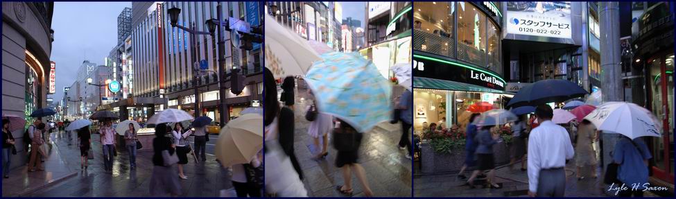 Ginza, by Lyle H Saxon, Images Through Glass, Tokyo