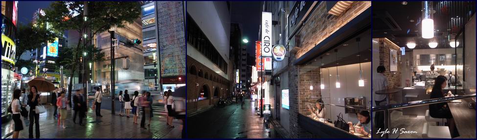 Ginza, by Lyle H Saxon, Images Through Glass, Tokyo