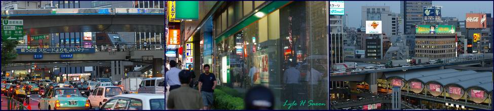"Iroiro, August 2006" - by Lyle H Saxon, Images Through Glass, Tokyo