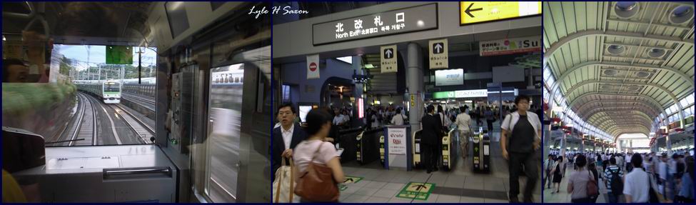 "Shinagawa" by Lyle (Hiroshi) Saxon, Images Through Glass, Tokyo