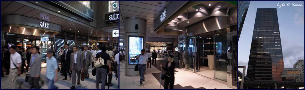 "Shinagawa" by Lyle (Hiroshi) Saxon, Images Through Glass, Tokyo