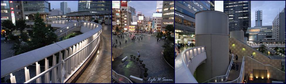 "Shinagawa" by Lyle (Hiroshi) Saxon, Images Through Glass, Tokyo
