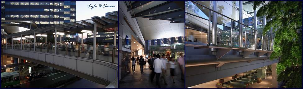 "Shinagawa" by Lyle (Hiroshi) Saxon, Images Through Glass, Tokyo