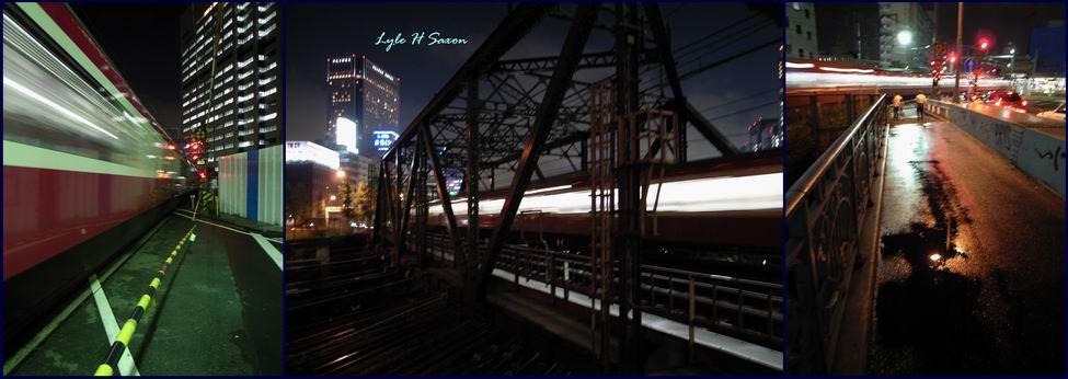 "Shinagawa" by Lyle (Hiroshi) Saxon, Images Through Glass, Tokyo