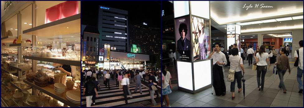 "Shinagawa" by Lyle (Hiroshi) Saxon, Images Through Glass, Tokyo