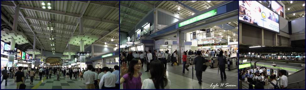 "Shinagawa" by Lyle (Hiroshi) Saxon, Images Through Glass, Tokyo