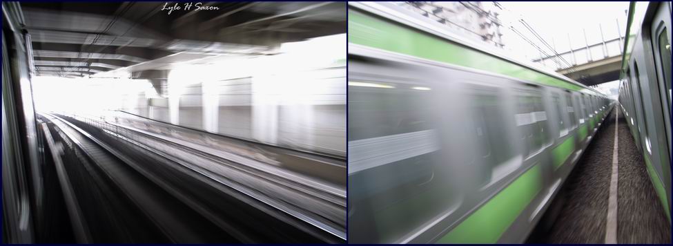Yamanote Line - by Lyle H Saxon, Tokyo #1