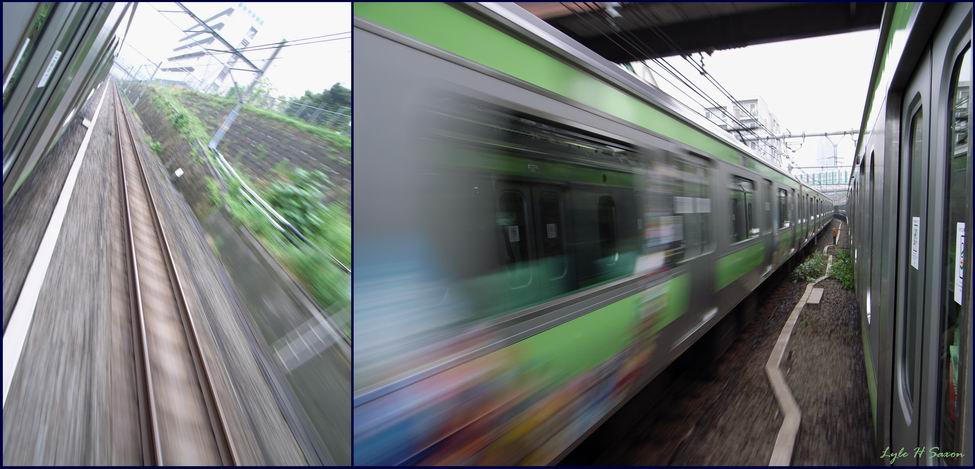 Yamanote Line - by Lyle H Saxon, Tokyo #2