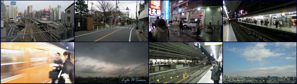 Iroiro - March 2007, by Lyle (Hiroshi) Saxon, Images Through Glass, Tokyo