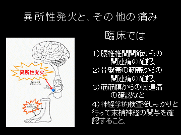 異所性発火とその他の痛み