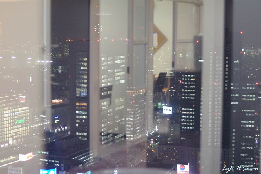 City Nights, by Lyle H Saxon, Tokyo