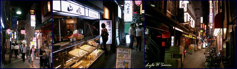 "Ikebukuro" - by Lyle (Hiroshi) Saxon, Images Through Glass, Tokyo