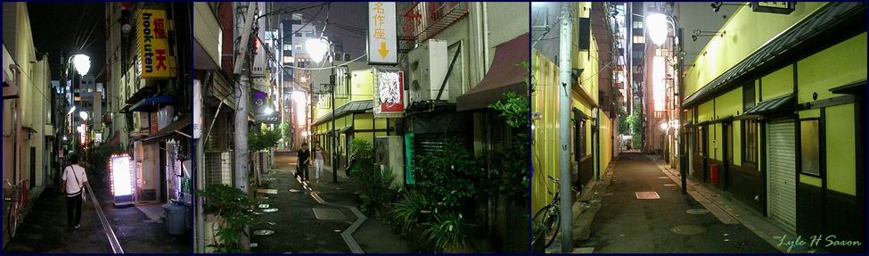 "Ikebukuro" - by Lyle (Hiroshi) Saxon, Images Through Glass, Tokyo