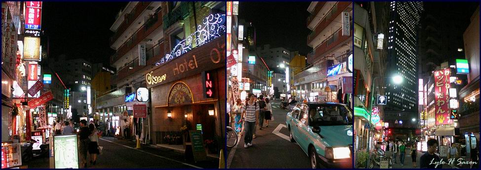 "Ikebukuro" by Lyle H Saxon, Images Through Glass, Tokyo