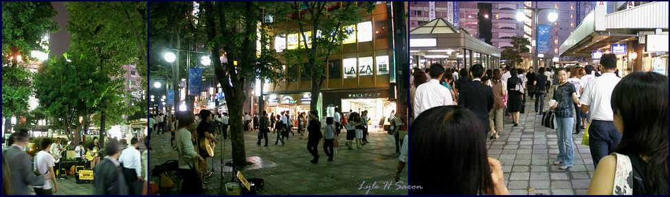 "Ikebukuro" by Lyle H Saxon, Images Through Glass, Tokyo