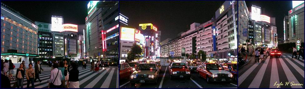 "Ikebukuro" by Lyle H Saxon, Images Through Glass, Tokyo