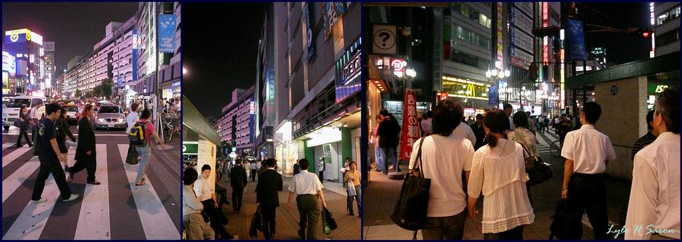 "Ikebukuro" by Lyle H Saxon, Images Through Glass, Tokyo