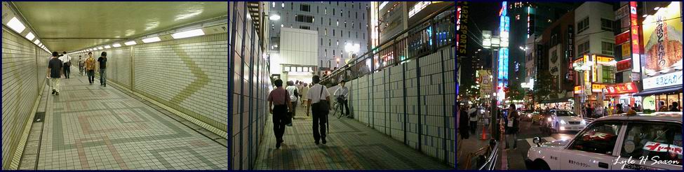 "Ikebukuro" by Lyle H Saxon, Images Through Glass, Tokyo