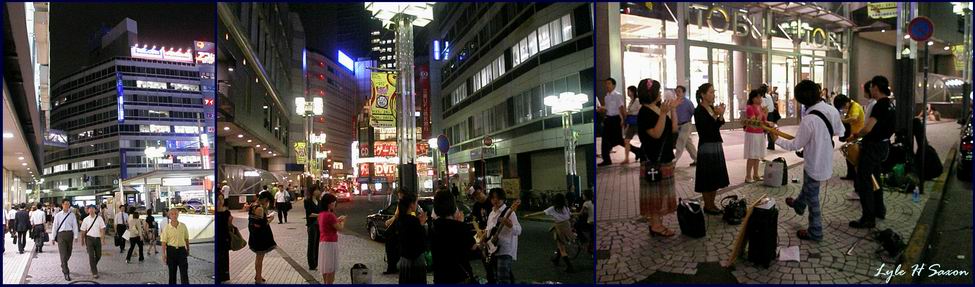 "Ikebukuro" by Lyle H Saxon, Images Through Glass, Tokyo