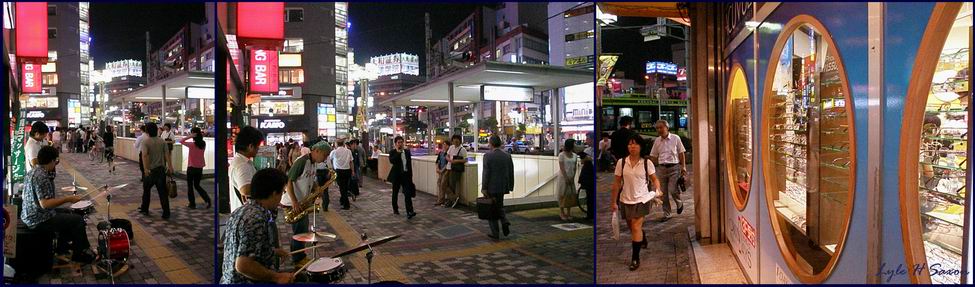 "Ikebukuro" by Lyle H Saxon, Images Through Glass, Tokyo