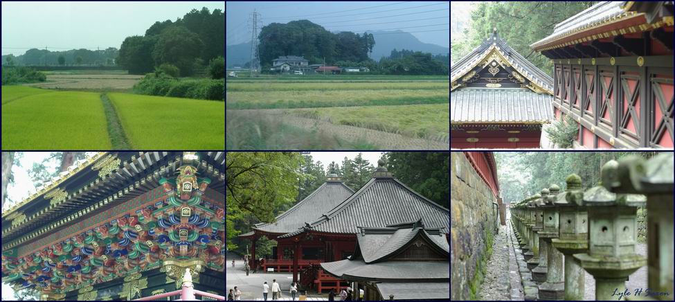 "Nikko" by Lyle H Saxon - Images Through Glass, Tokyo #2