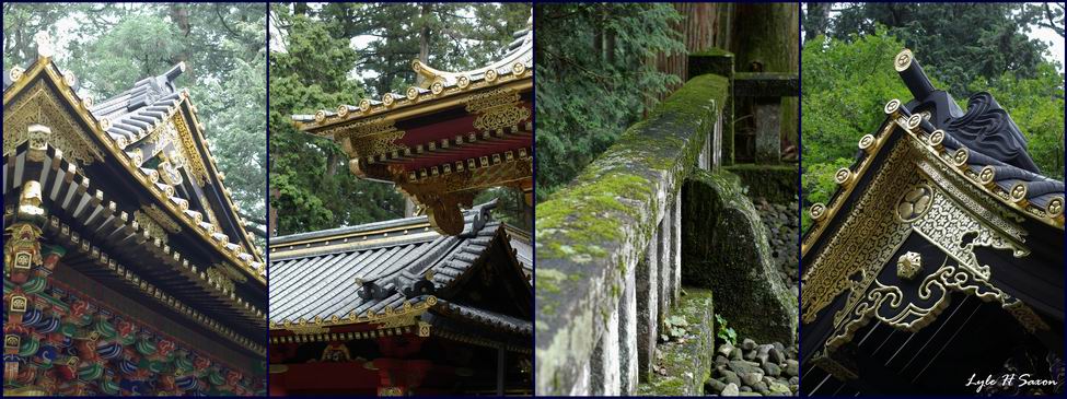 "Nikko" by Lyle H Saxon - Images Through Glass, Tokyo #5