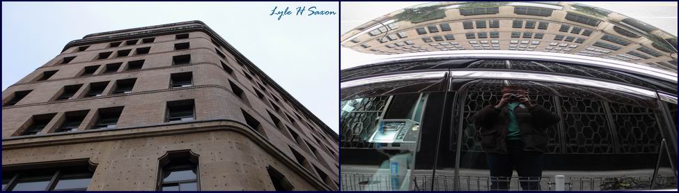 Sanshin Building - by Lyle (Hiroshi) Saxon, Images Through Glass, Tokyo