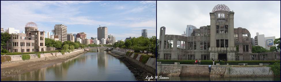 Hiroshima - 1945 & 2007 by Lyle H Saxon, Imges Through Glass, Tokyo