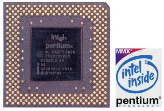 Intel CPU Intel Pentium II MMX 80522PX266512EC ungetestet an Bastler 