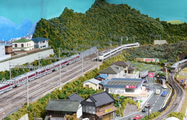 鉄道模型　レイアウト　Ｎゲージ　ＪＲ近畿　トップページ写真